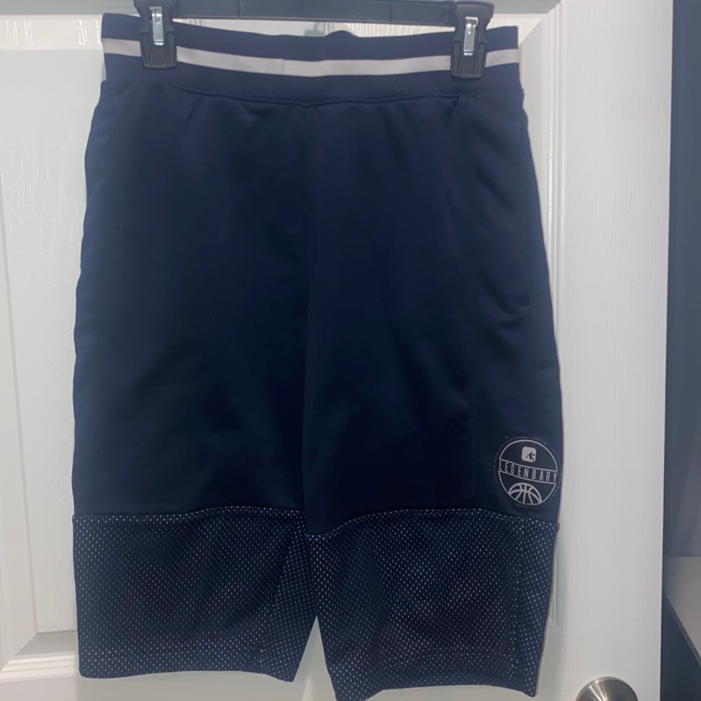 Navy And1 Small athletic shorts